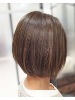 ヘアースタジオ ジェイワン(hair studio J ONE)&nbsp;30代40代50代60代サラサラ前下がりボブ脱白髪染め白髪ぼかし