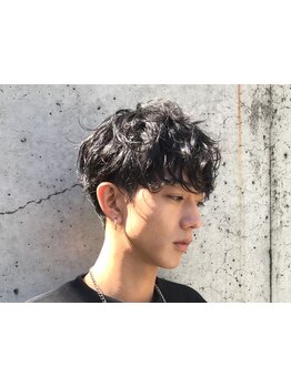 《骨格まで考えたカット》高いカット技術があってこそのパーマスタイルで一人ひとりに「カッコイイ」を＊