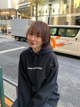 アグ ヘアー ロジェット 松本桐店(Agu hair rojet) 束感ショートボブ◎