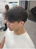 メンズ毛流れパーマ  刈り上げショート  骨格カット Syuri