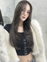 コビーバイジーナ 梅田茶屋町(Coby by Zina) ＊ブラウンくびれヘアレイヤーストレート＊【CobybyZina梅田】