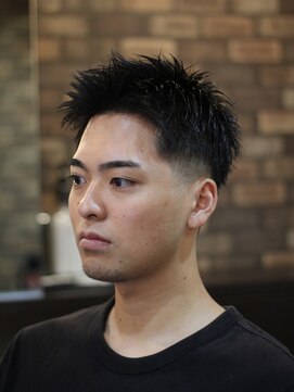 バーバーショップ ネオ セカンド(BARBERSHOP NEO2nd) ローフェードスパイキー