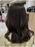セミロング/ブラウンカラー/平塚