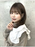 【顔周りレイヤー】黒髪カタログ/クラゲヘアー/小顔に見せるヘア