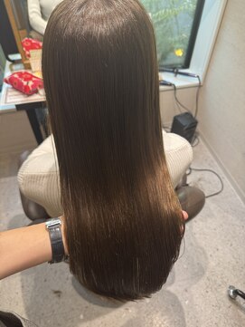 テラスヘアヴィラ 新潟駅南(TERRACEhairVilla) ハイトーンでも髪質改善縮毛矯正