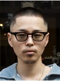 ボウズスキンフェード　フェード/渋谷バーバー/メンズヘア