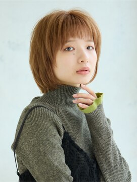 ビィシャイン 滝野店 エアリーマッシュショートボブ