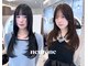 ネモネ バイ ミリー 梅田茶屋町(nemone by milly)の写真/触れたくなる水光髪。今っぽさも質感も妥協しない、ダメージレス縮毛矯正で叶える美髪体験を~**
