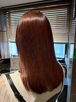 ヘアリゾート粋 トゥジュ 池袋東口店(tujuh)&nbsp;透明感ローズブラウン/ミディアムスストレート