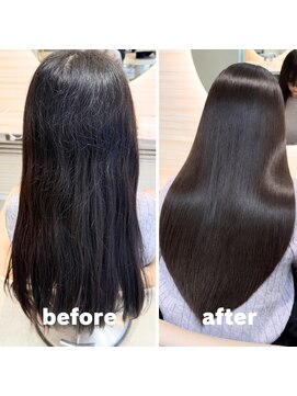 アース 渋谷店(HAIR&MAKE EARTH) 美髪ストレート