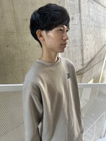 バイ ユア オウン フラワーズ コロン カバ 松本駅前(buy your own flowers : kava)&nbsp;5 無造作マッシュメンズショート☆ツーブロックくせ毛