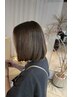 カット+デザインハイライト+カラー¥22000(白髪ぼかしもOK)