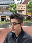 東京駅/八重洲/理容室/メンズサロン/ピンパーマ