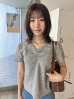 ロジェ(loje)&nbsp;20代30代40代　ダークパープル/レイヤーカット