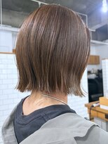 アトリエ ジジ(atelier ZiZi) 白髪ぼかし×タイトボブで旬スタイル