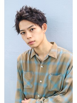 カナン(CANAAN) ★メンズヘア★スパイキーアップバングスマートマッシュ★