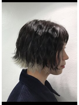 ヘア イズム 表参道(HAIR ISM) natural black × inner white