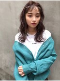 くすみブラウンベージュ×今っぽウエーブ☆