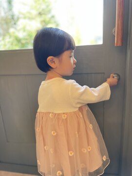 ニコヘアールーム(nico hair room) キッズカット/女の子/ボブ