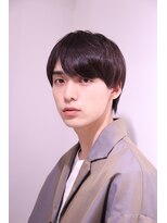 ネイビー(NAVY)&nbsp;ワックスなしでもかっこいい 女子ウケ〇 ナチュラルマッシュ