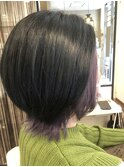 パープルインナーカラー