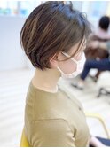 【松戸 ムラマツ】グラボブショート大人かわいい30代40代