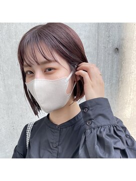 エストアール フクオカ 福岡博多店(est-r. Fukuoka) 福岡/博多/ボブ/ラベンダー/アディクシーカラー