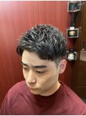 2ブロマッシュパーマ　新橋　理容室　床屋　ヒロ銀座　日比谷
