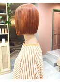 切りっぱなし☆ケアブリーチ☆オレンジ