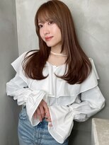 ロンドプロフィール 浦和(Lond profil)&nbsp;韓国顔まわりシースルー前髪ワンカールレイヤー【浦和】