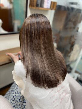 ルフレ 新宿本店2nd(Reflet) ハイライトカラー