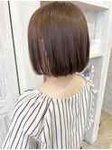 福山市美容室Caary噂の酸性ストレートナチュラルボブ