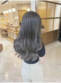 赤味消しカラー/大人のデザインカラー/ハイライト/グレージュ
