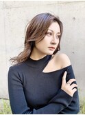 インナーグレージュ/マチルダボブ/前髪/ピンクベージュ/錦糸町