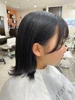 セダクション 道後樋又店(Seduction) 松山市/20代/30代/40代/ミディアム×サイドバング