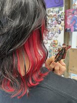オタクヘア 渋谷(OTAKU HAIR) SixTONES ジェシー メンバーカラー 推しカラー インナーカラー