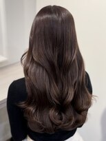 イオエ(ioe)&nbsp;デザインカラー/グランマッシュ/暗めカラー/ミディアムヘア