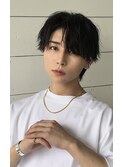 緩波打ちパーマアップバング