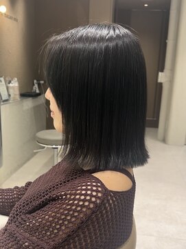 メゾンマイル 恵比寿(maison mile) 外ハネボブ/ミニボブ/髪質改善/前髪縮毛矯正/艶髪［恵比寿駅］