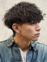 フィフス 栄(fifth)&nbsp;再現性高い波巻きスパイラルパーマ×刈り上げマッシュ