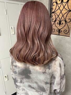 ルノン フィージュ(LUNON fieju) ピンクベージュカラー　ブリーチ/ハイトーン/韓国