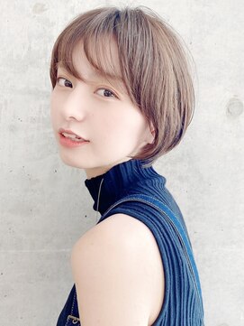 セイドット リー(Say. Ree) Say.ree ショートボブ 斜めバング シルキーベージュ表参道 原宿