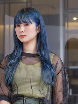 シャンプー ラバーズ(SHAMPOO LOVERS) SHAMPOO LOVERS 野村 色落ちも綺麗!濃いめブルー