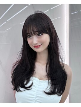 コア 銀座(COA) 小顔レイヤー 前髪顔周り 髪質改善縮毛