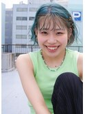 爽やか☆青髪