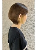 インナーカラーショートボブ