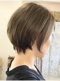 シドウ/20代30代40代/スタイリング簡単パーマなしショート