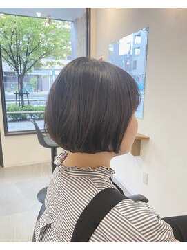 コニー アンド リリー(conne&riri) 【お客様スタイル】くせ毛×ベーシックボブ