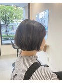 【お客様スタイル】くせ毛×ベーシックボブ