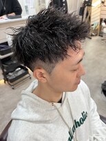 スウェル 船橋店(Swell)&nbsp;#ベリーショート#ダークアッシュ#ニュアンスパーマ#韓国マッシュ